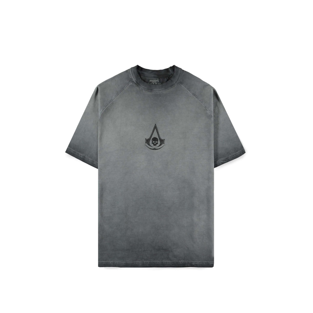 Assassin's Creed - Assassin's Creed Black Flag Jackdaw Oversized Tshirt Homme - Gris